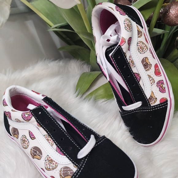Vans Old Skool "Love Doughnuts" Preschool Girls' Shoe new - Picture 4 of 4